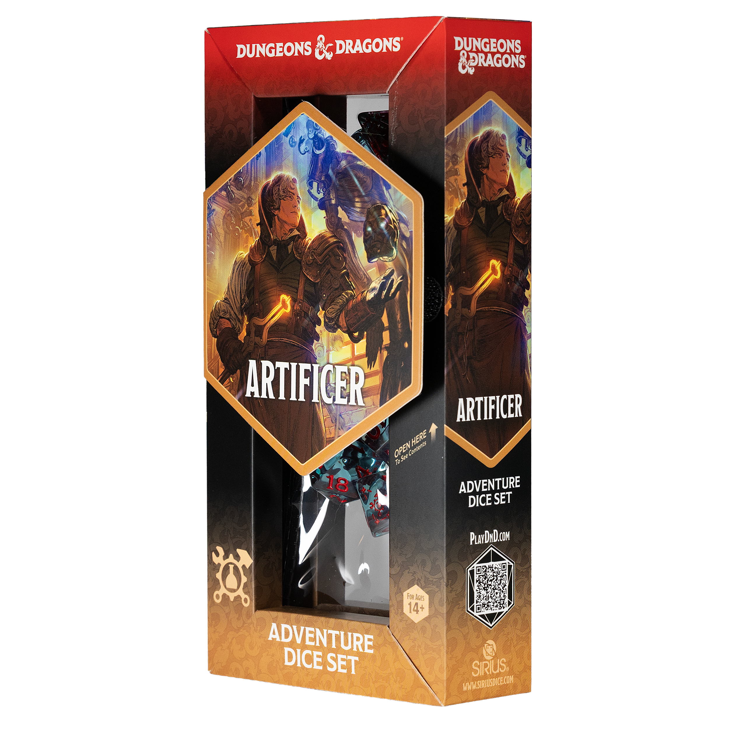 D&D Adventure Dice - Artificer: Clear