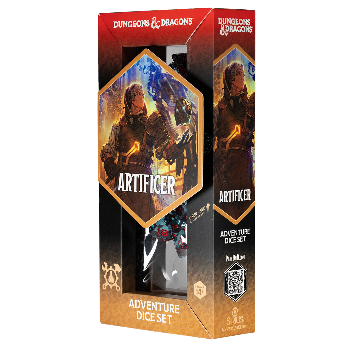 D&D Adventure Dice - Artificer: Clear