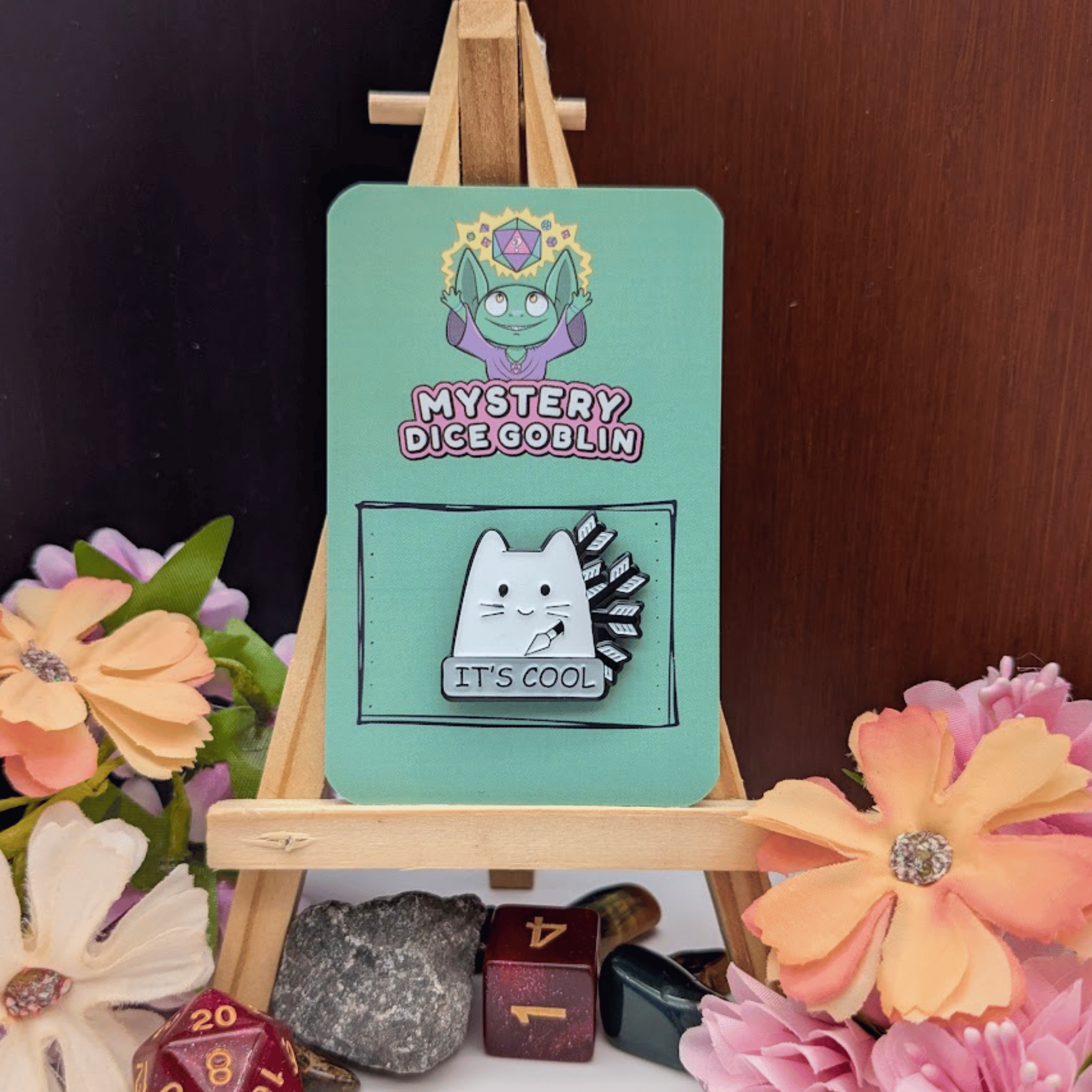 It's Cool Cat Pin