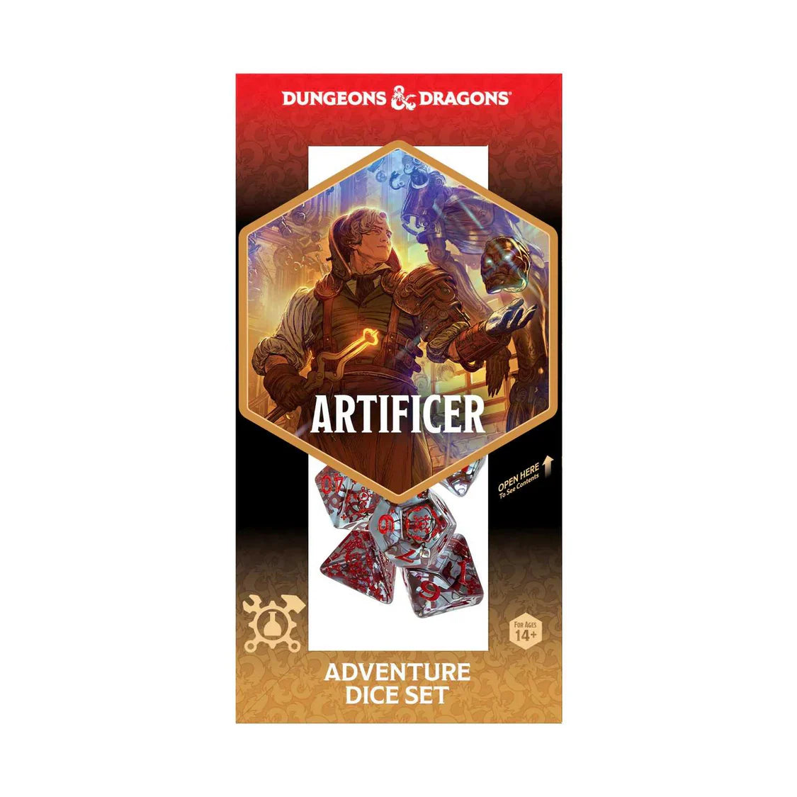 D&D Adventure Dice - Artificer: Clear