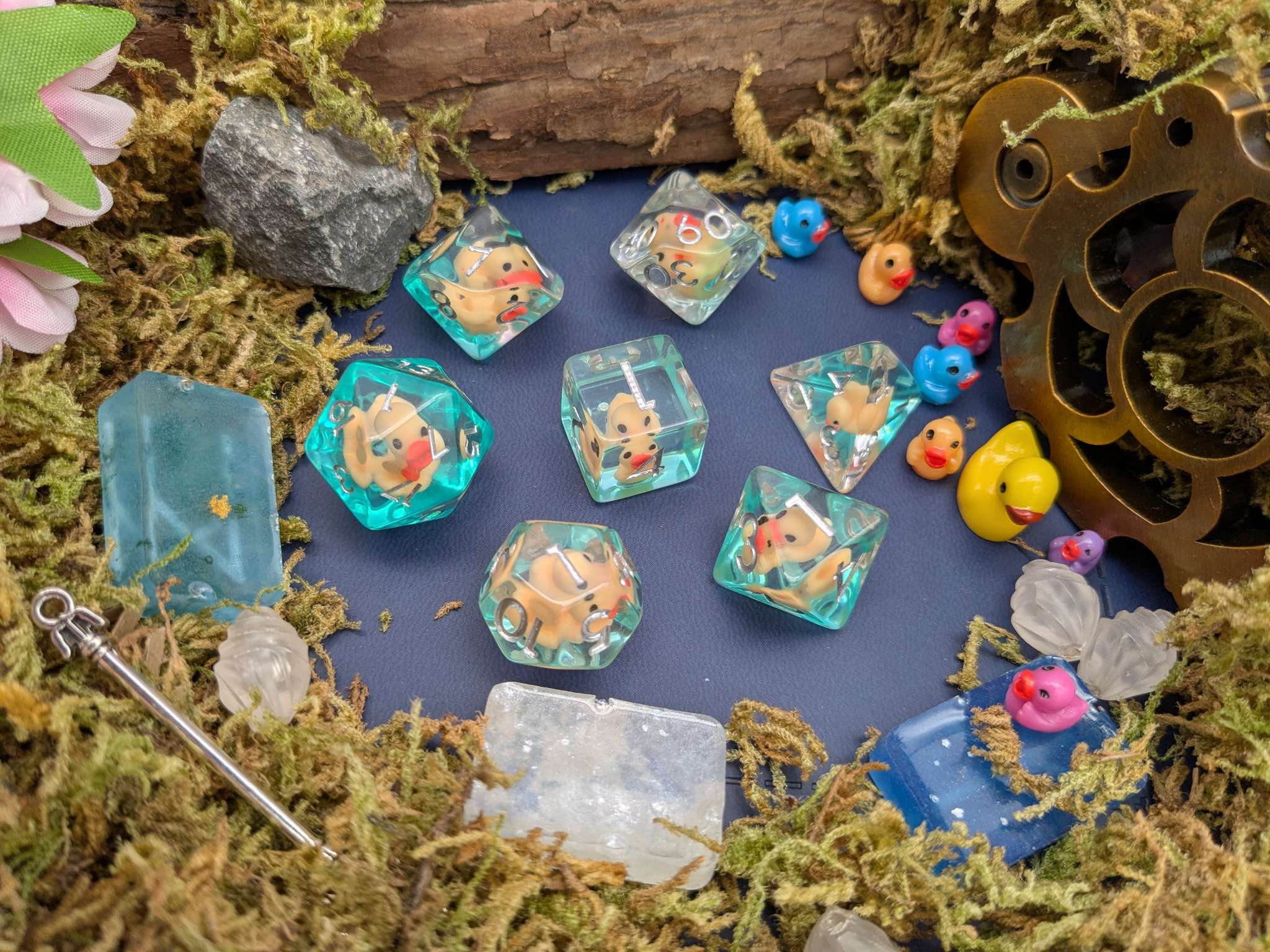 Yellow Ducks Inclusion Dice Set