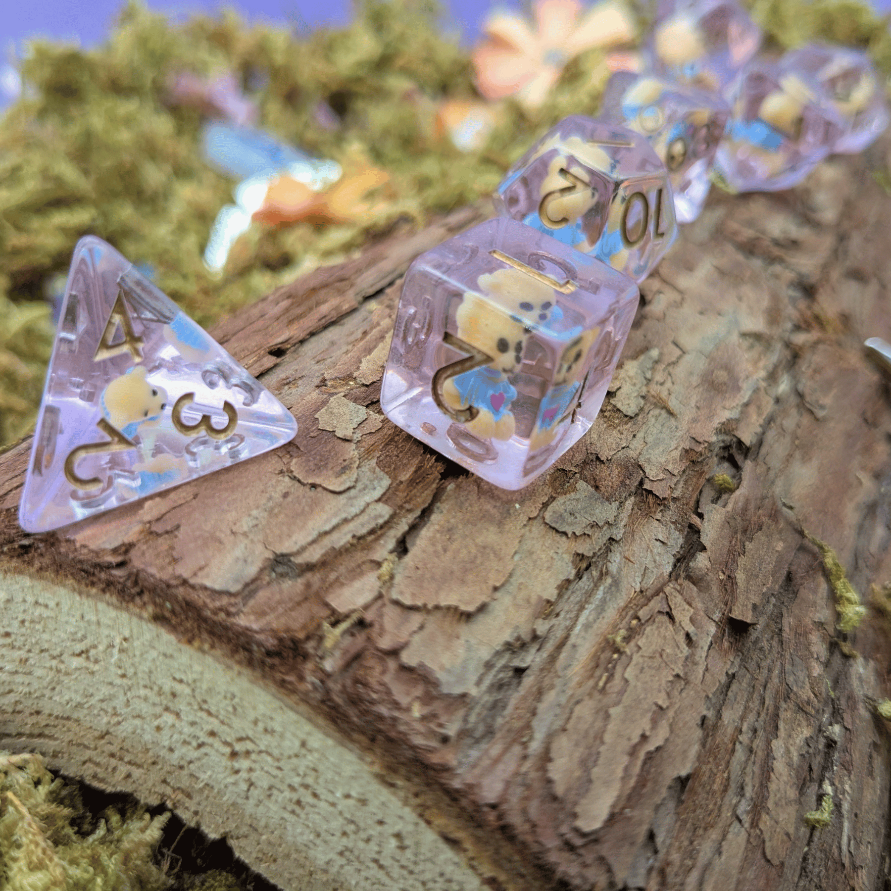 Teddy Bear Inclusion Dice Set
