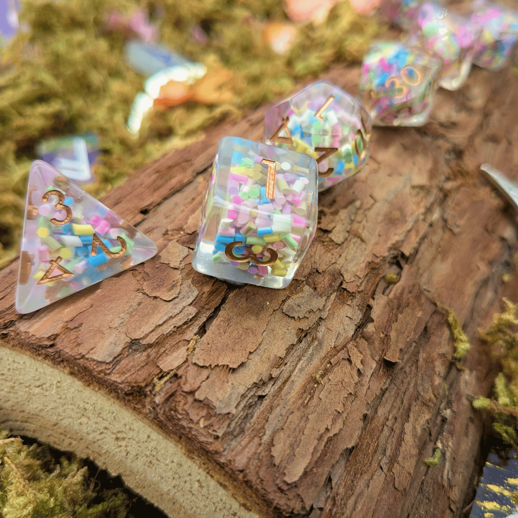 Funfetti Inclusion Dice Set