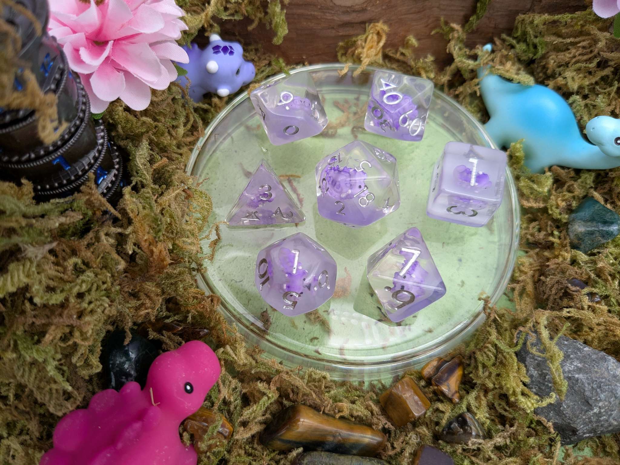Ankylosaurus Dino Inclusion Dice Set