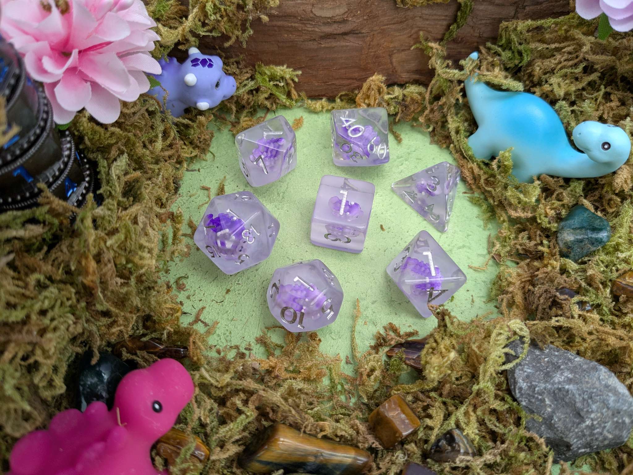 Ankylosaurus Dino Inclusion Dice Set