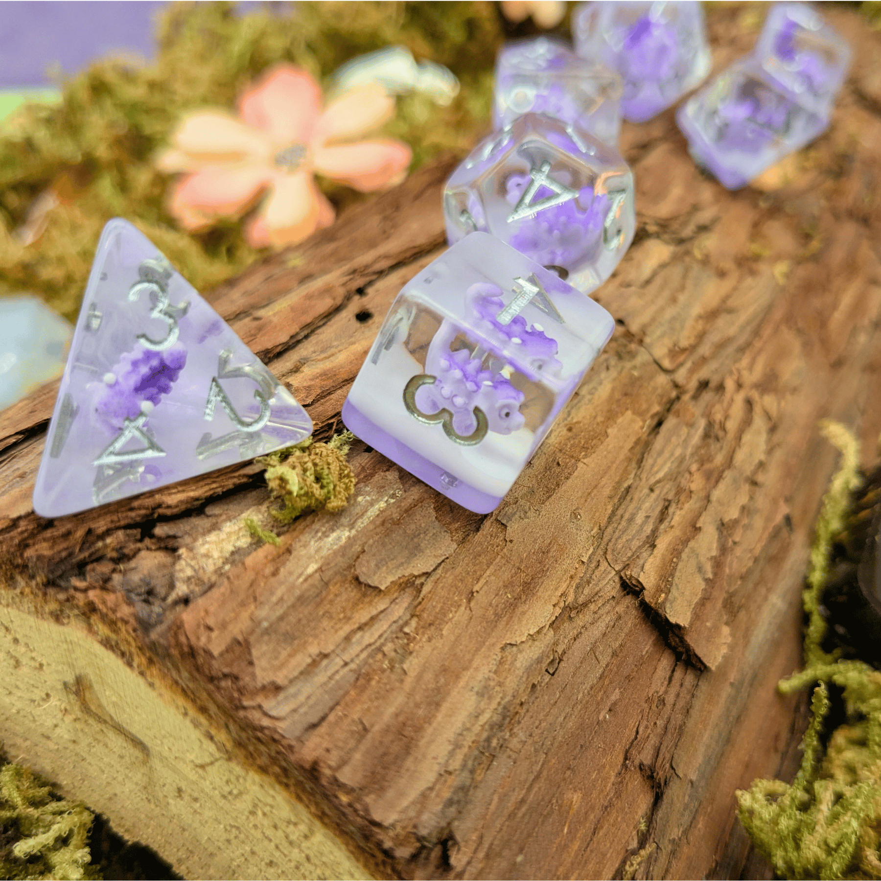 Ankylosaurus Dino Inclusion Dice Set