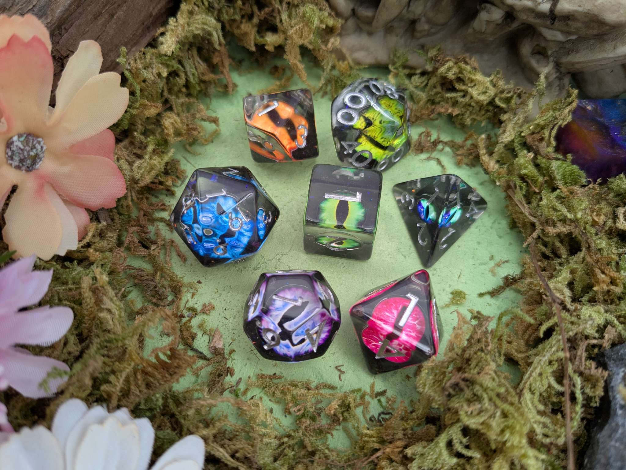 Eldritch Dragon Eye Dice Set