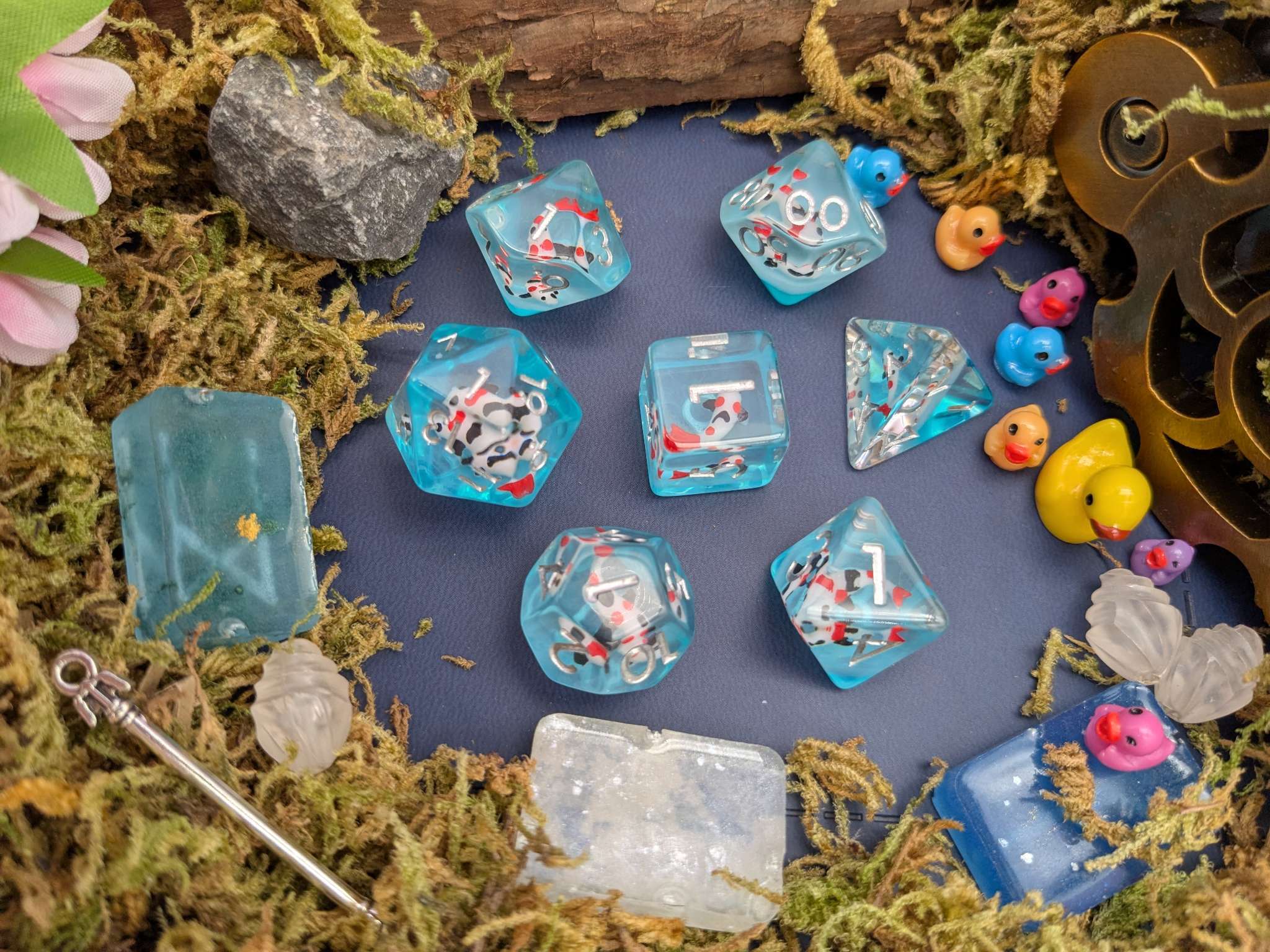 Koi Inclusion Dice Set