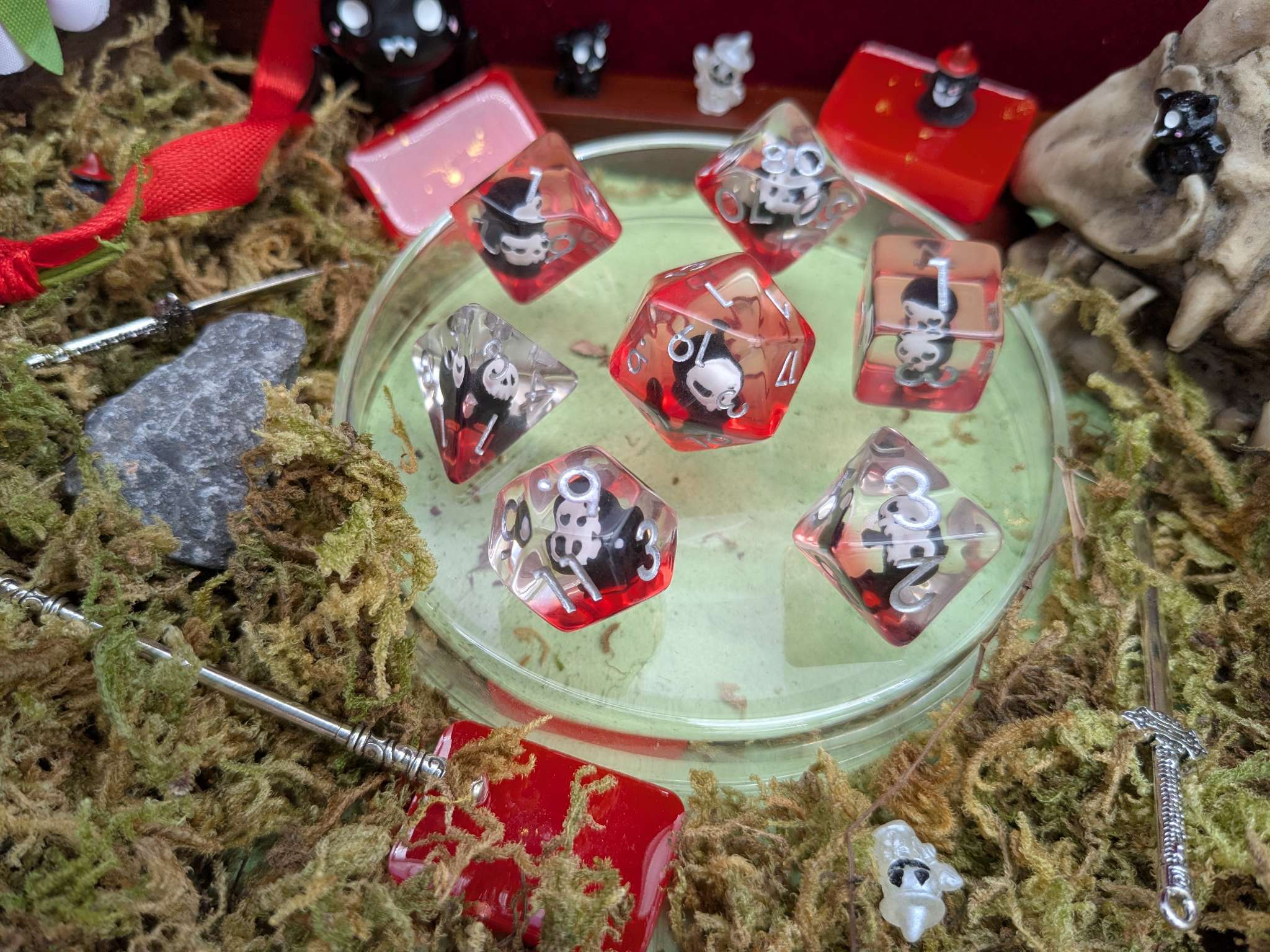 Grim Reaper Dice Set