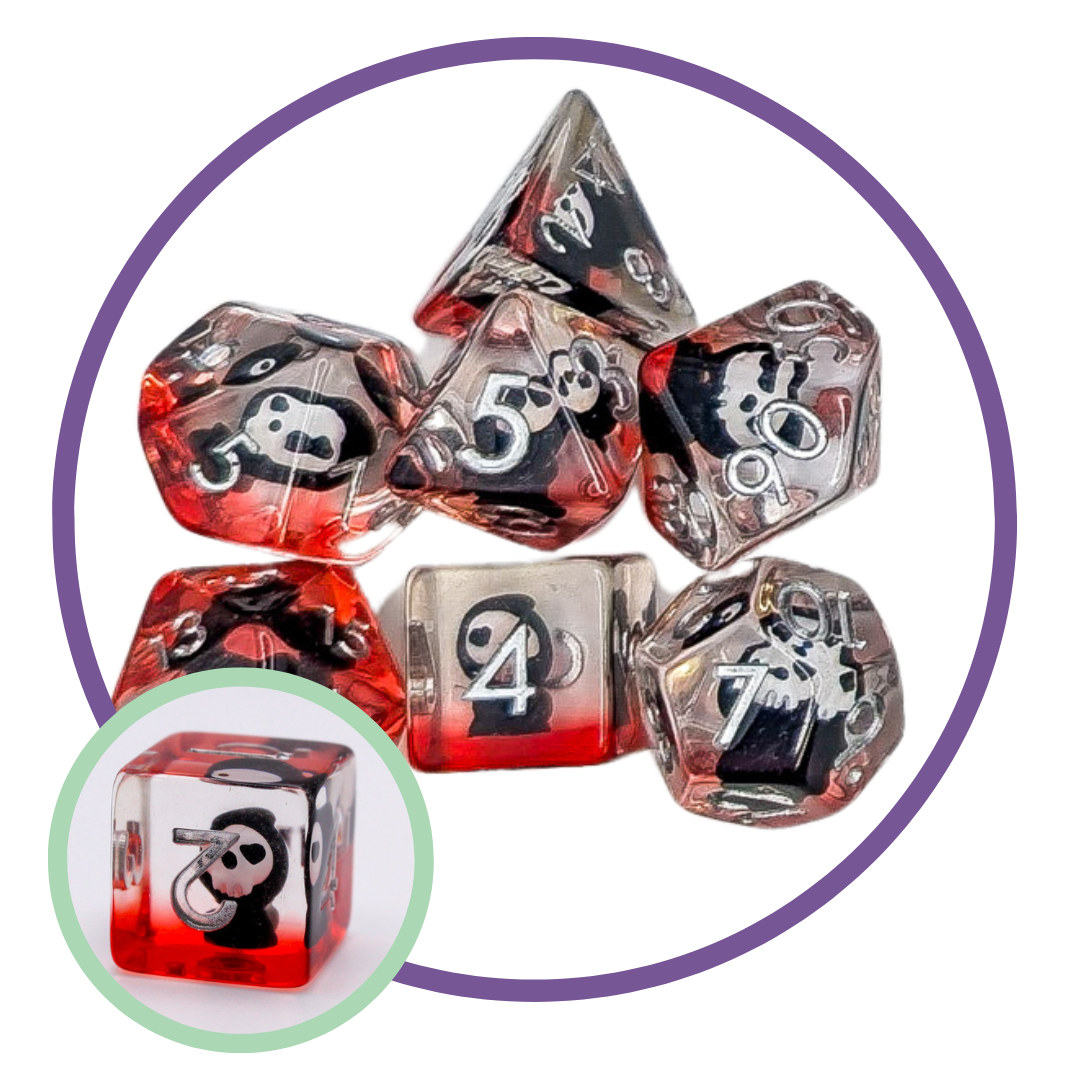 Grim Reaper Dice Set