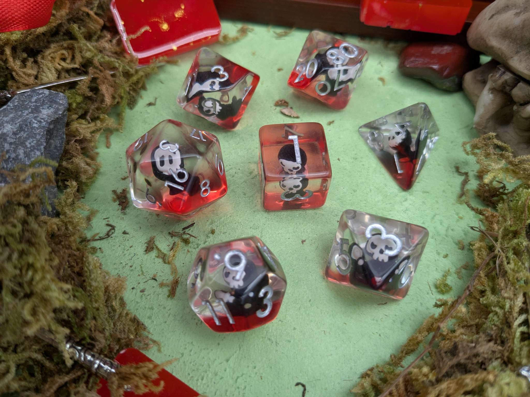 Grim Reaper Dice Set