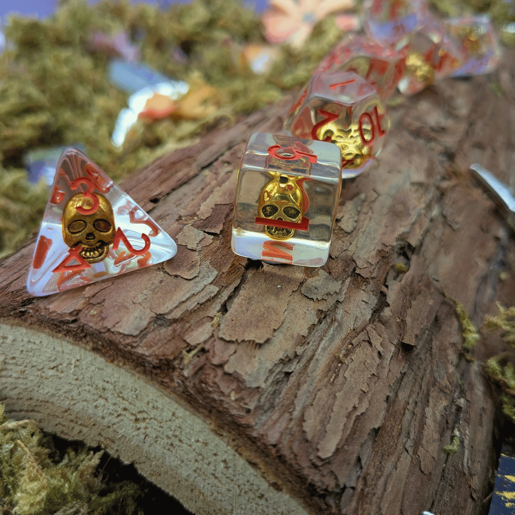 Skull Crusher Inclusion Dice Set