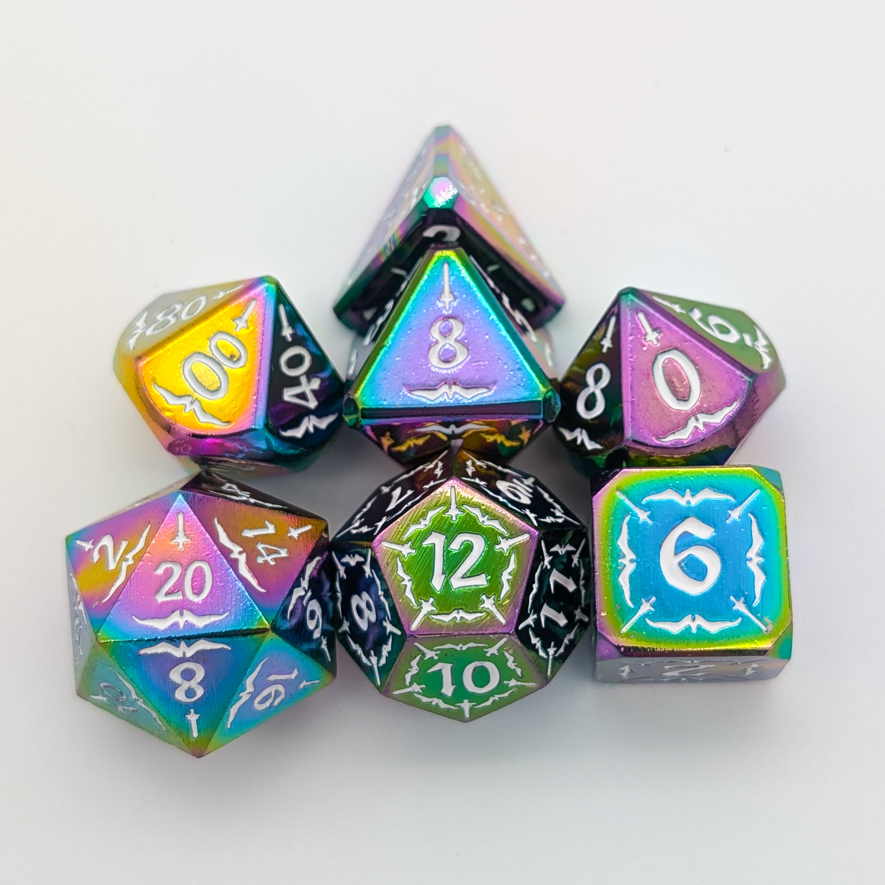 Wild Faelight | Metal Arcana Dice Set