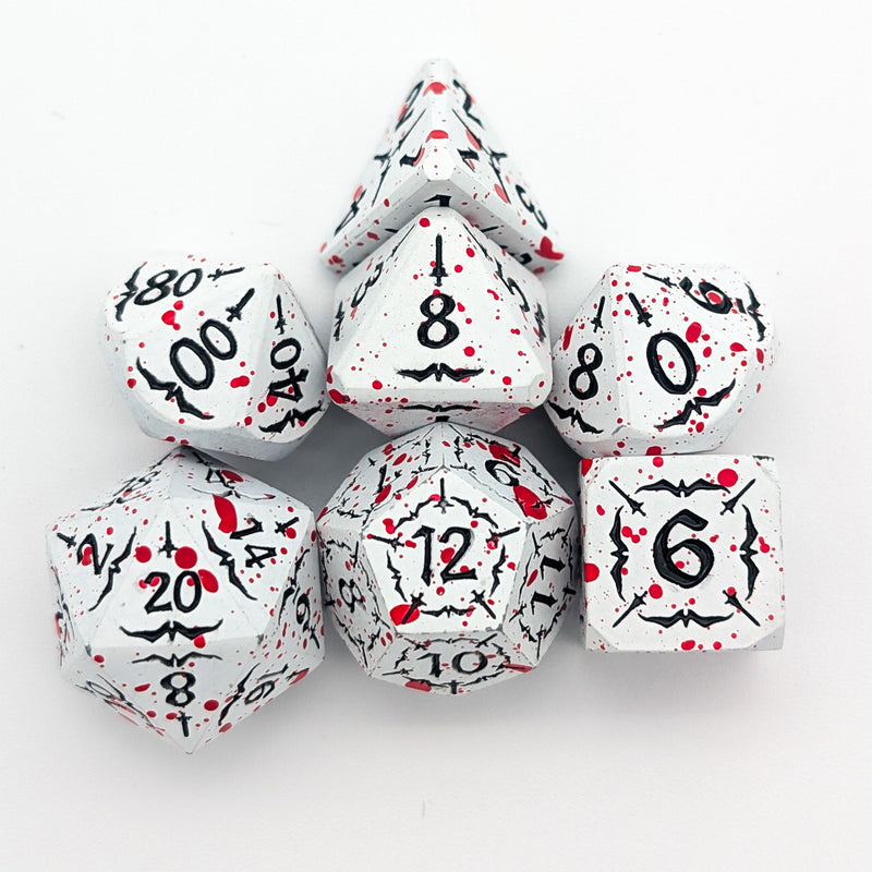 Scarlet Revenant | Metal Arcana Dice Set