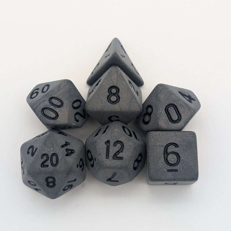 Tombstone Pastel Grey Dice