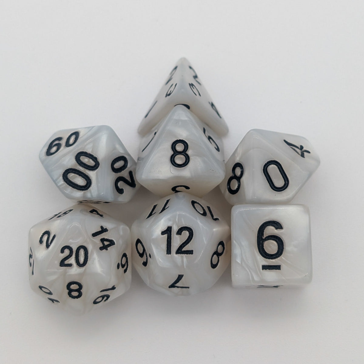 Pearl Opal Dice Set