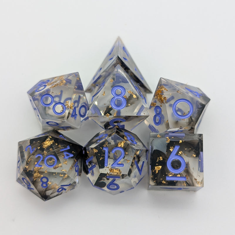 Foil Raven Sharp Dice Set