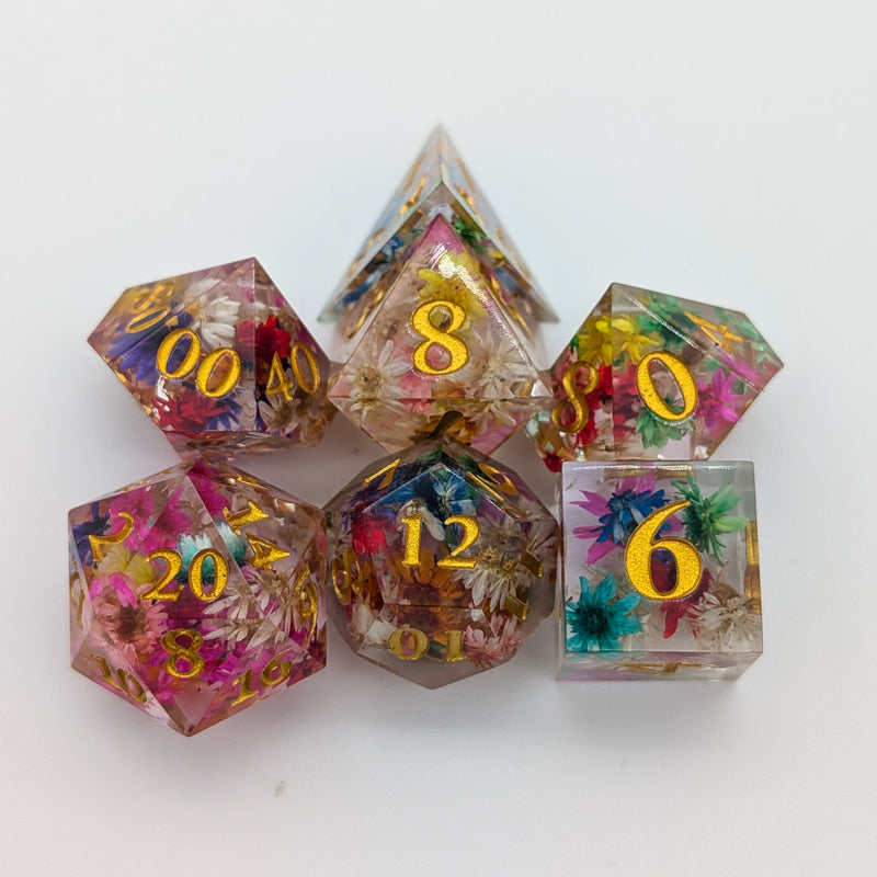 Flower Sharps Dice