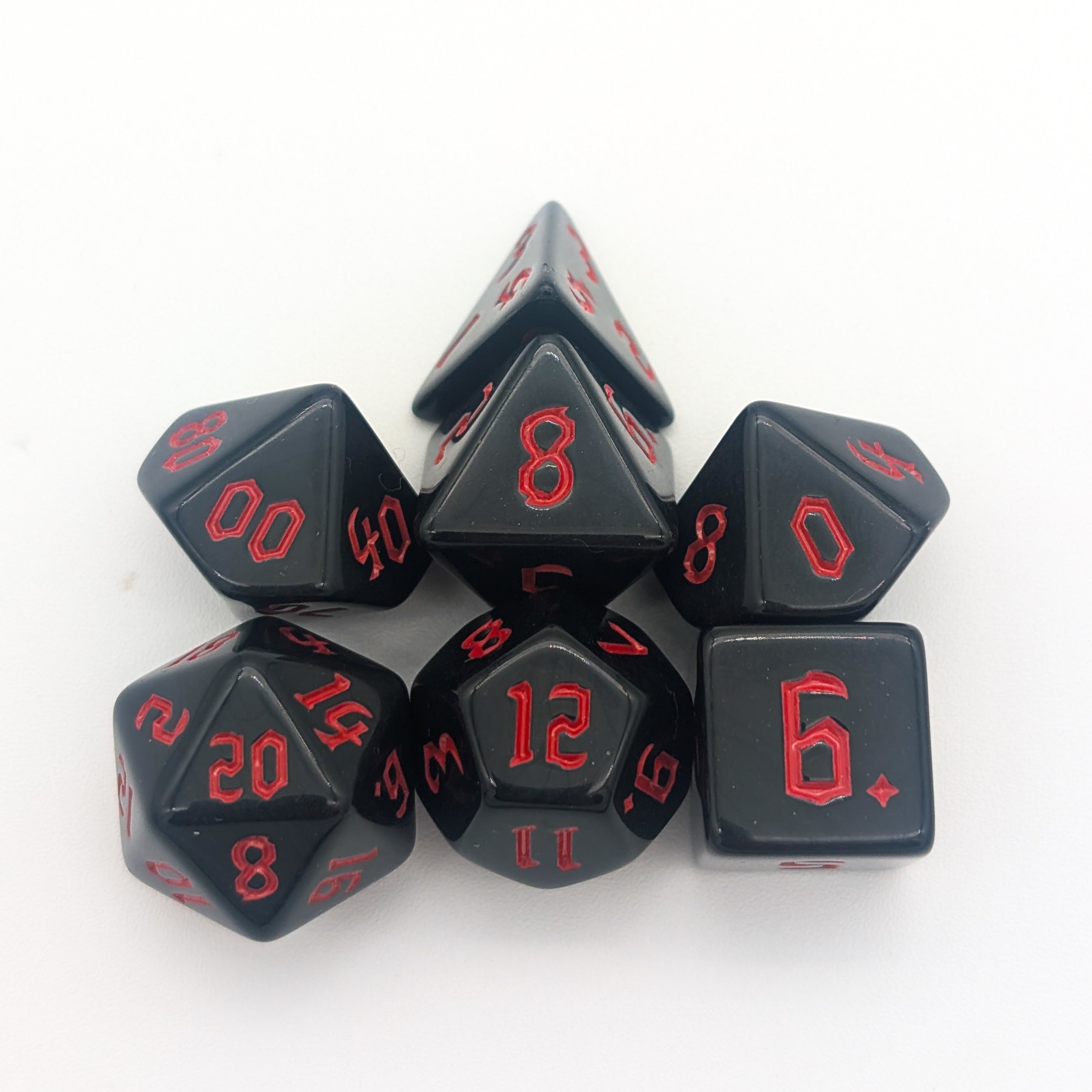 Red Witch Dice Set