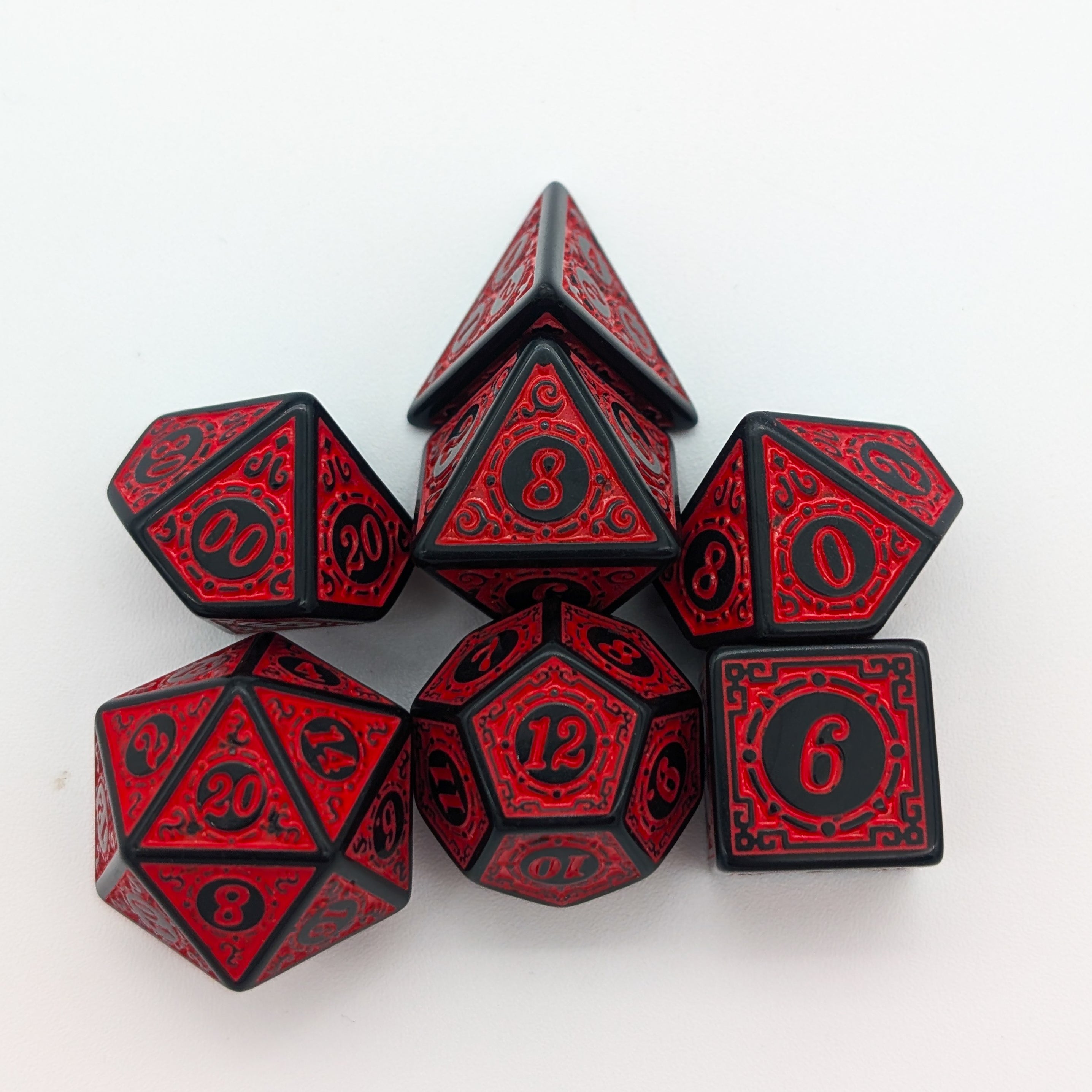 Red Zoltar Dice Set