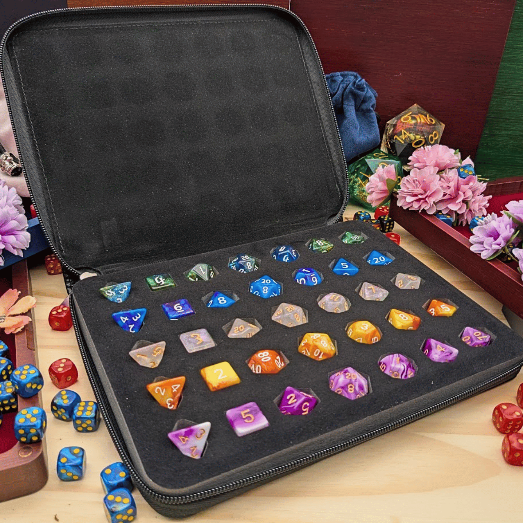 Black Leather Mystery Blind Folder