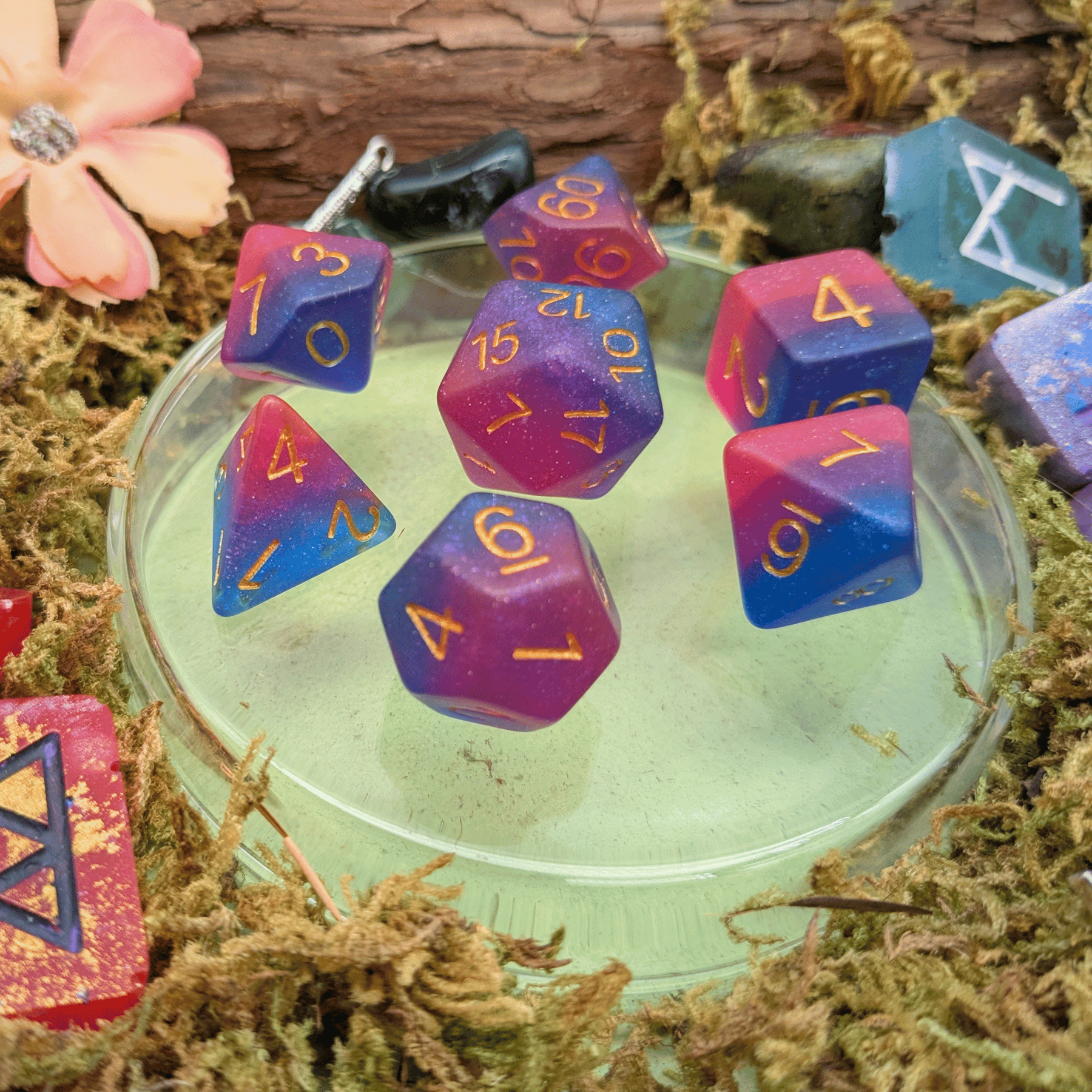 Bisexual Pride Flag Dice