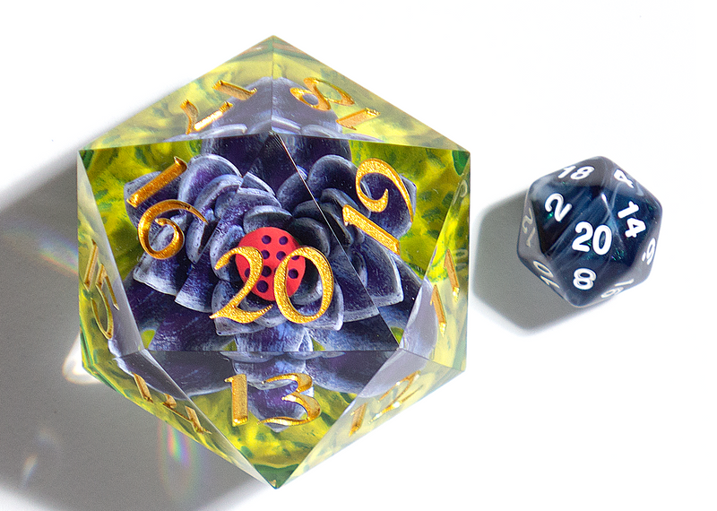 MTG Scenic - Black Lotus 55mm Spindown D20