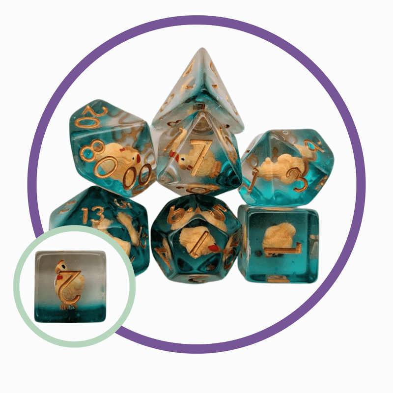 Chirpy Chicken Inclusion Dice Set