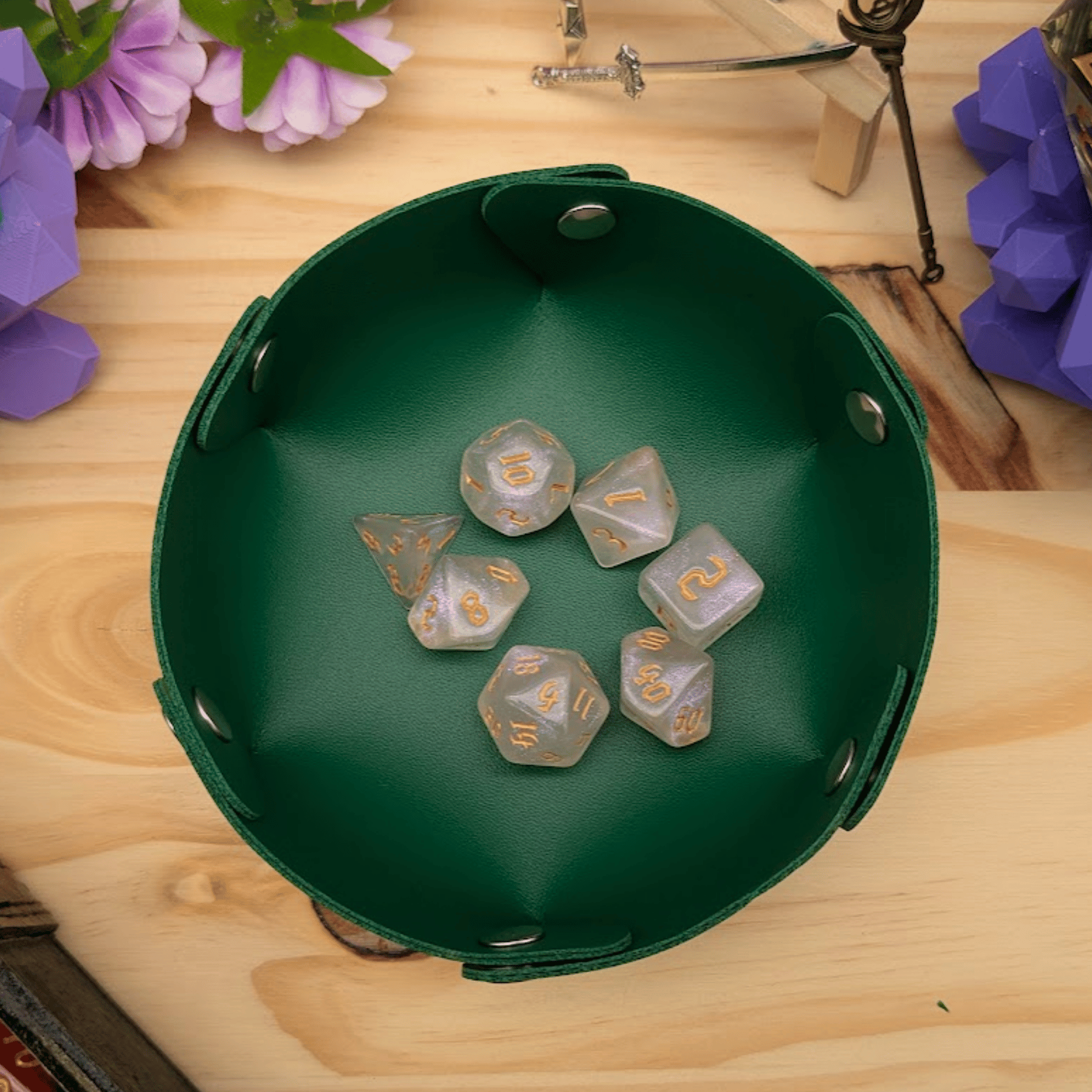 Circular Dice Tray