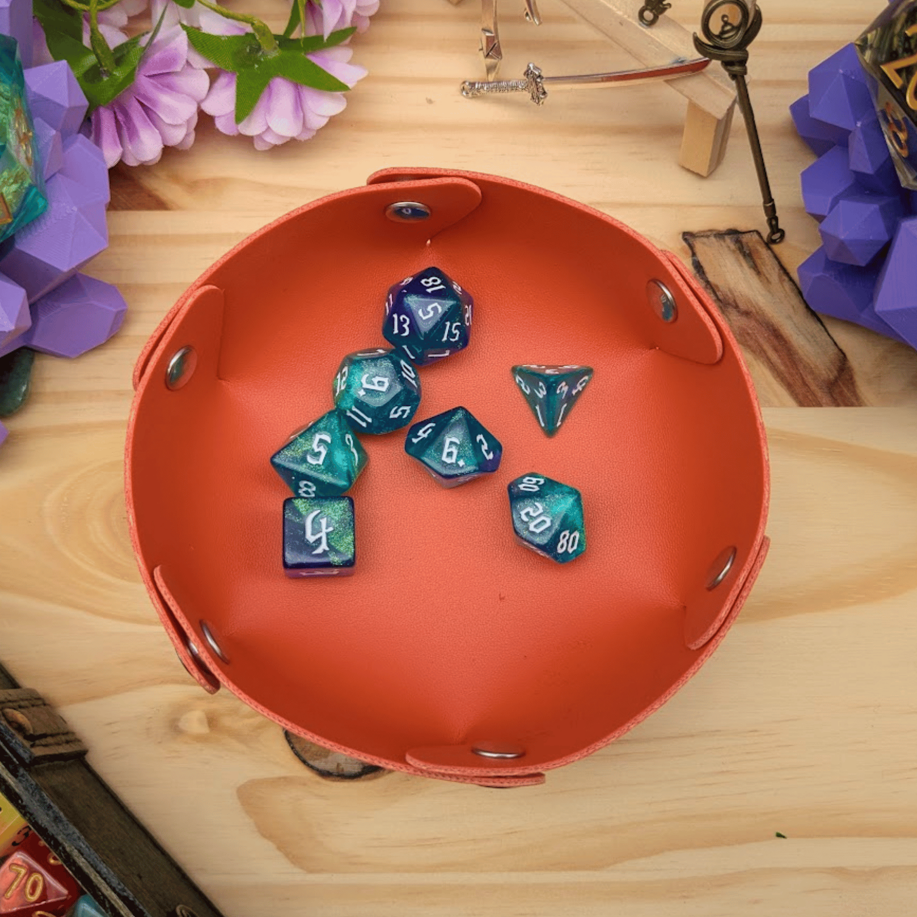 Circular Dice Tray