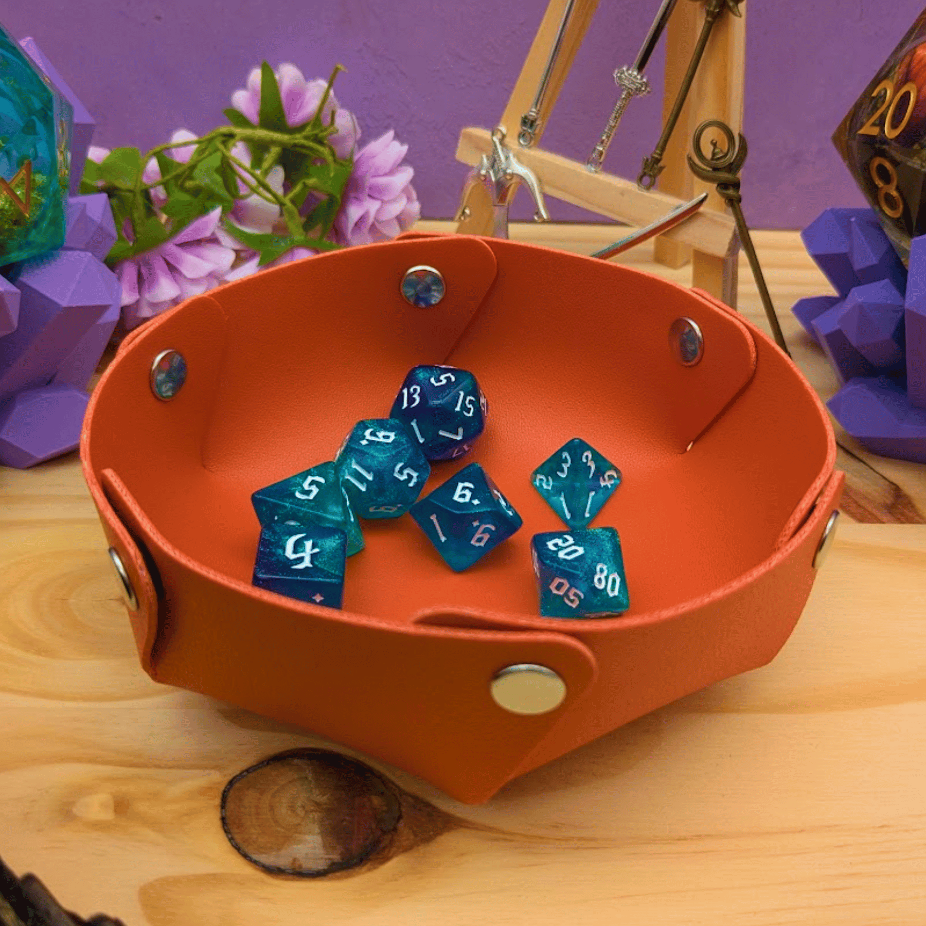 Circular Dice Tray