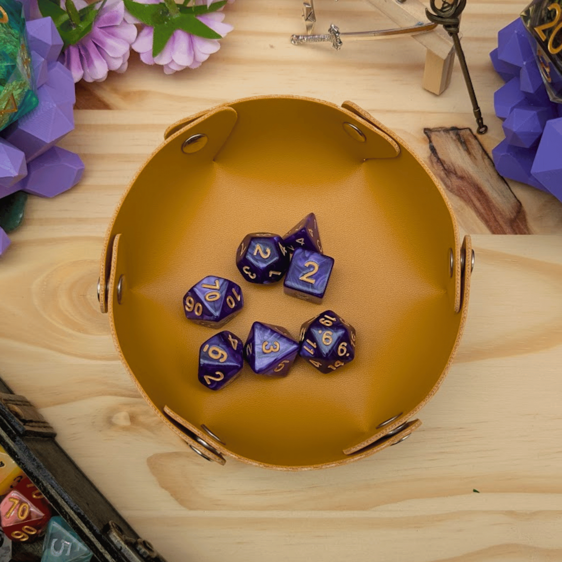 Circular Dice Tray