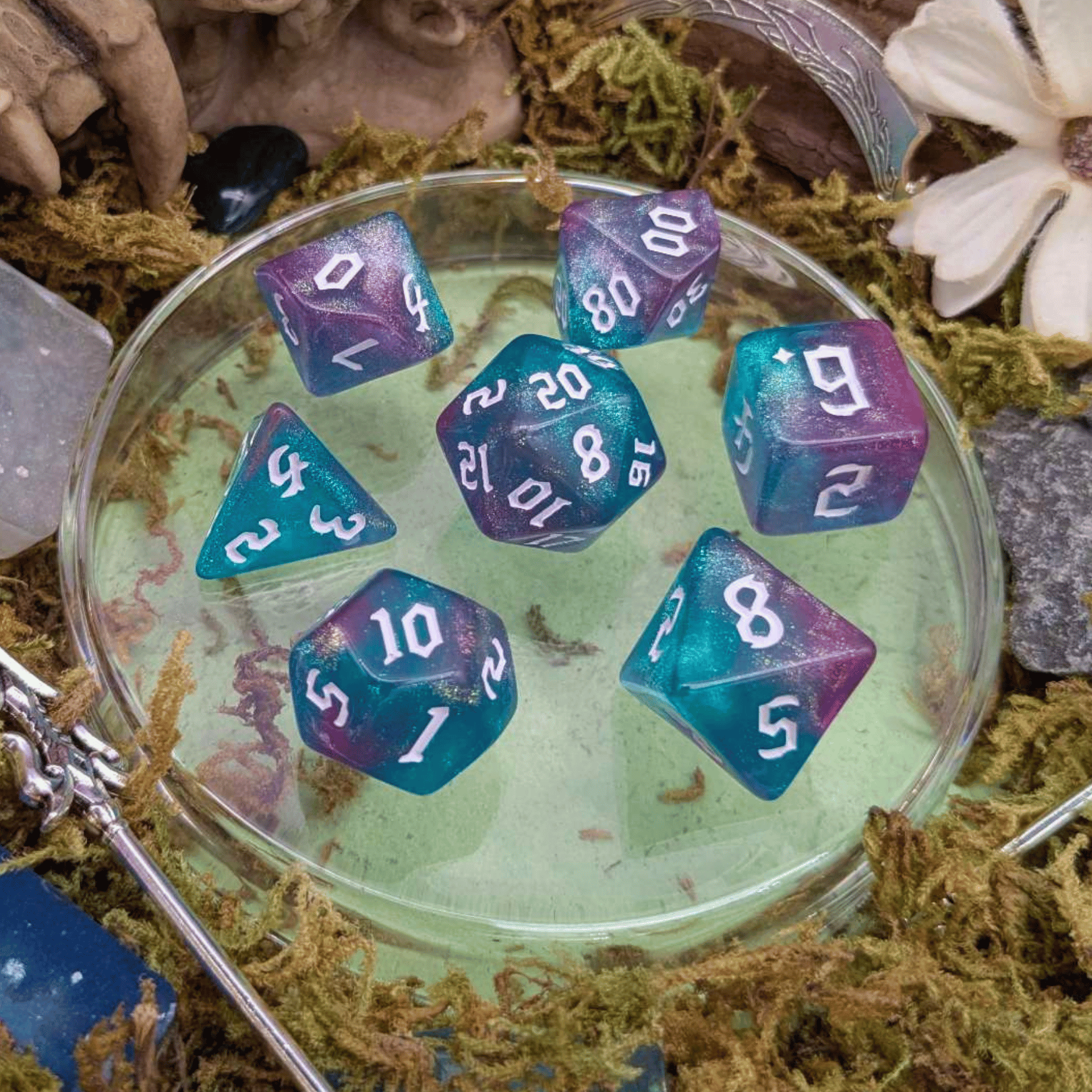 Cosmic Fog Dice Set