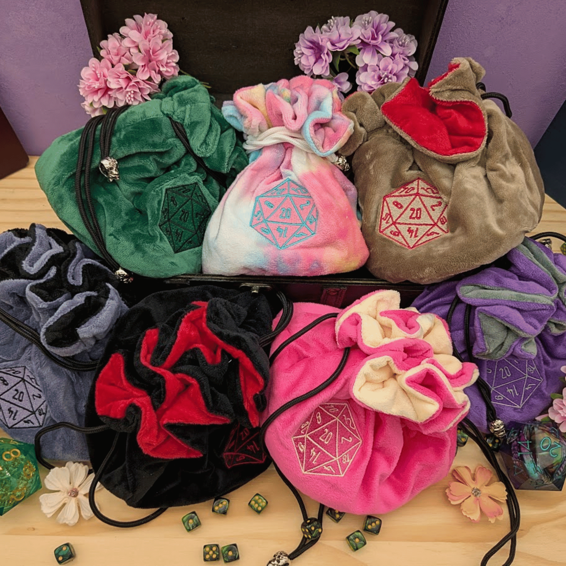 Large Dice Sacks