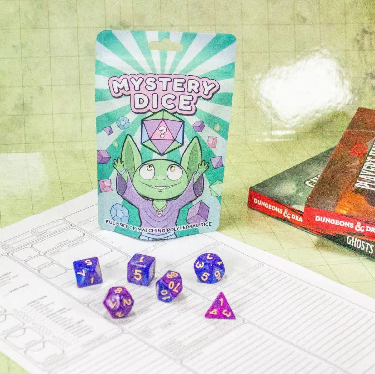 Mystery Dice, over 150 unique sets! for sold by Mystery Dice Goblin