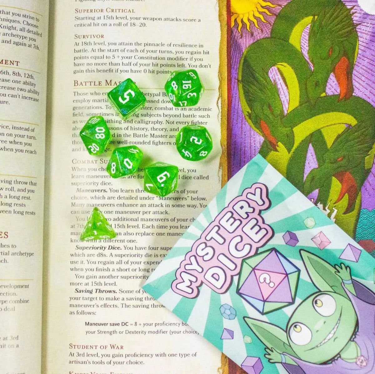 Mystery Dice, over 150 unique sets! for sold by Mystery Dice Goblin