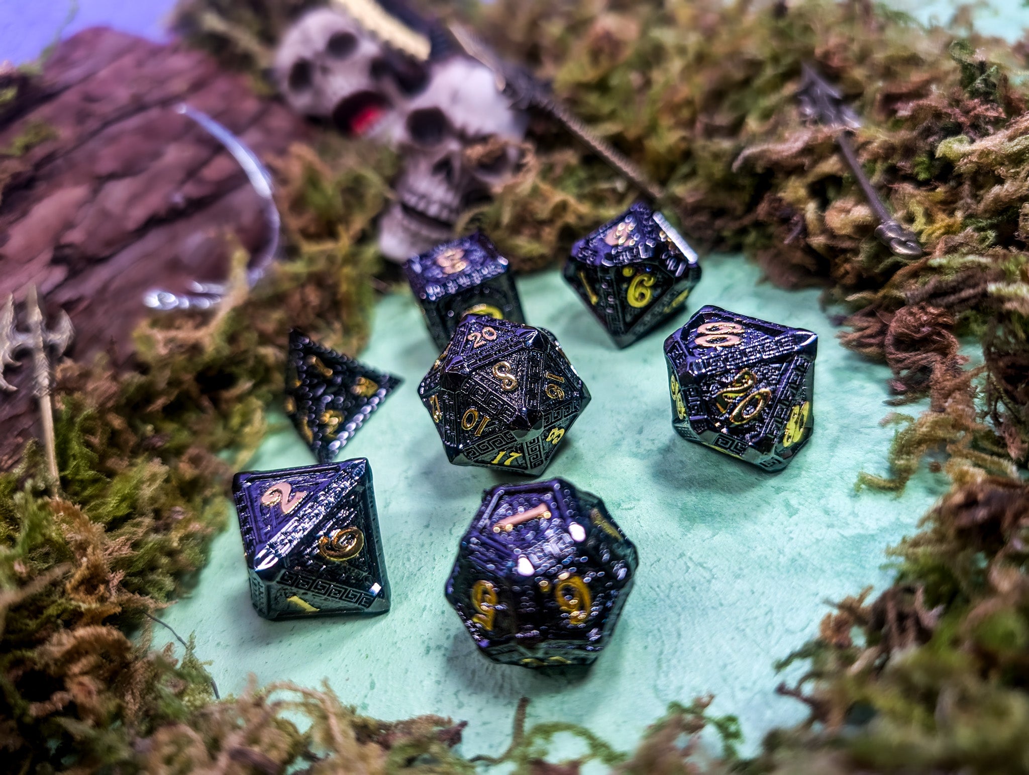 Hades Edict | Metal Mythos Dice Set