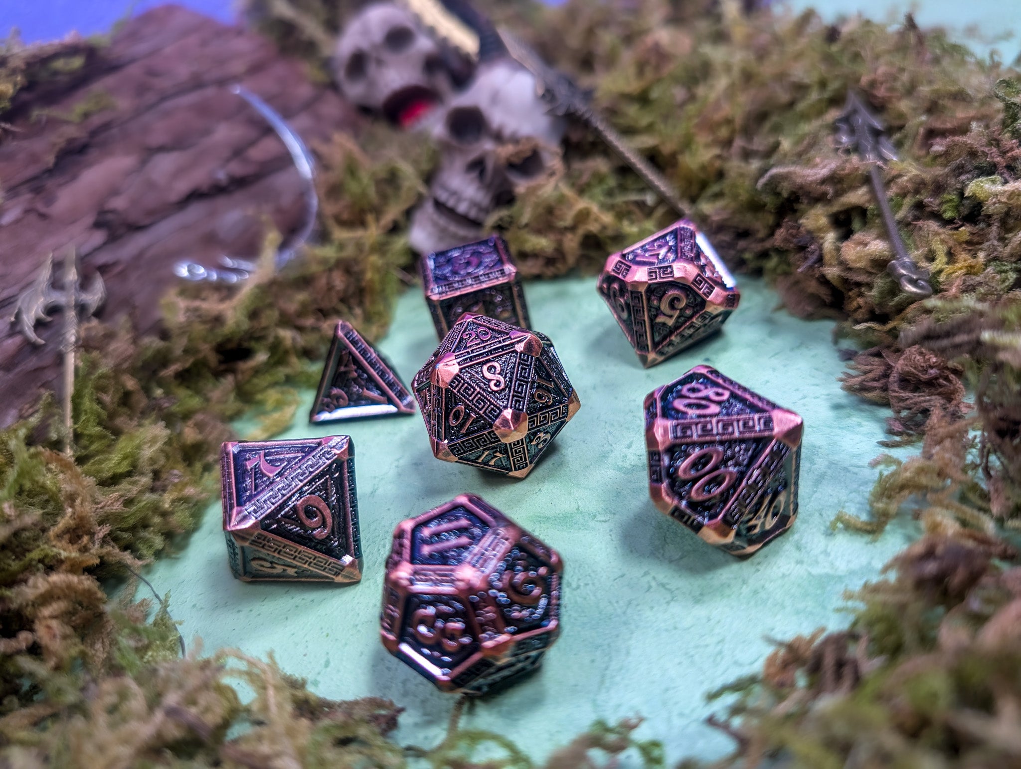 Roman Empire | Metal Mythos Dice Set