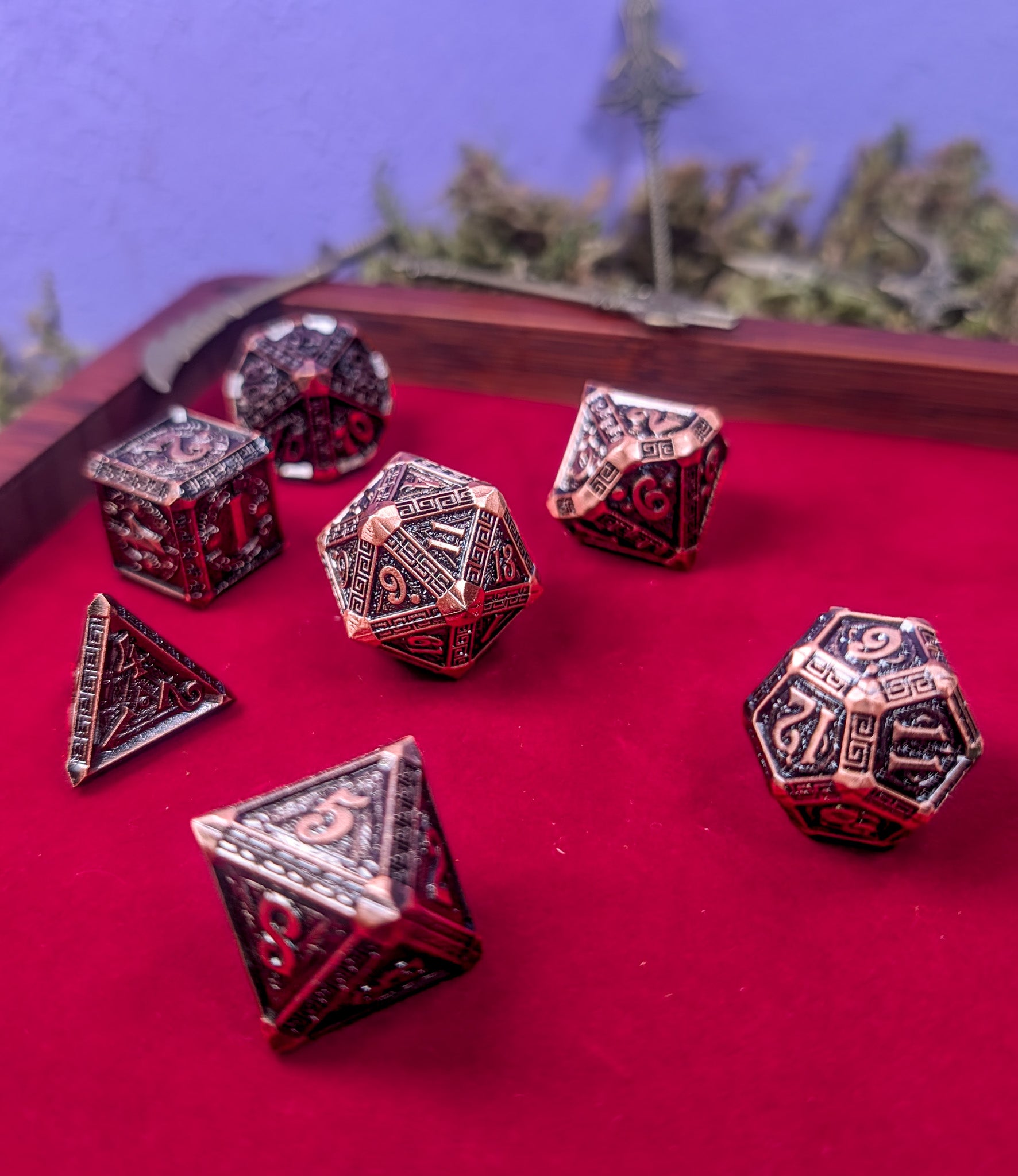 Roman Empire | Metal Mythos Dice Set