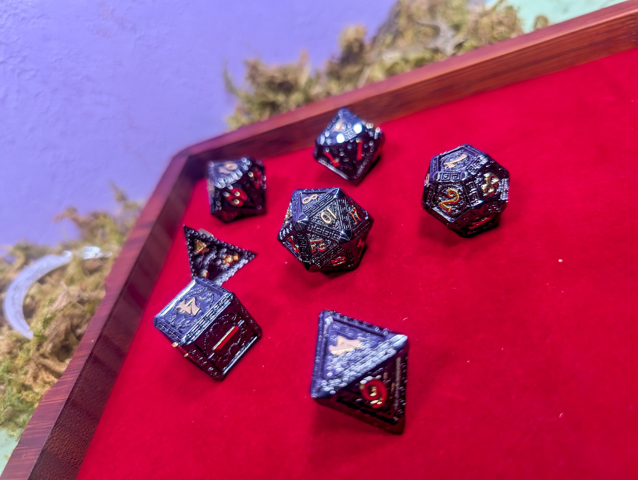 Hades Edict | Metal Mythos Dice Set