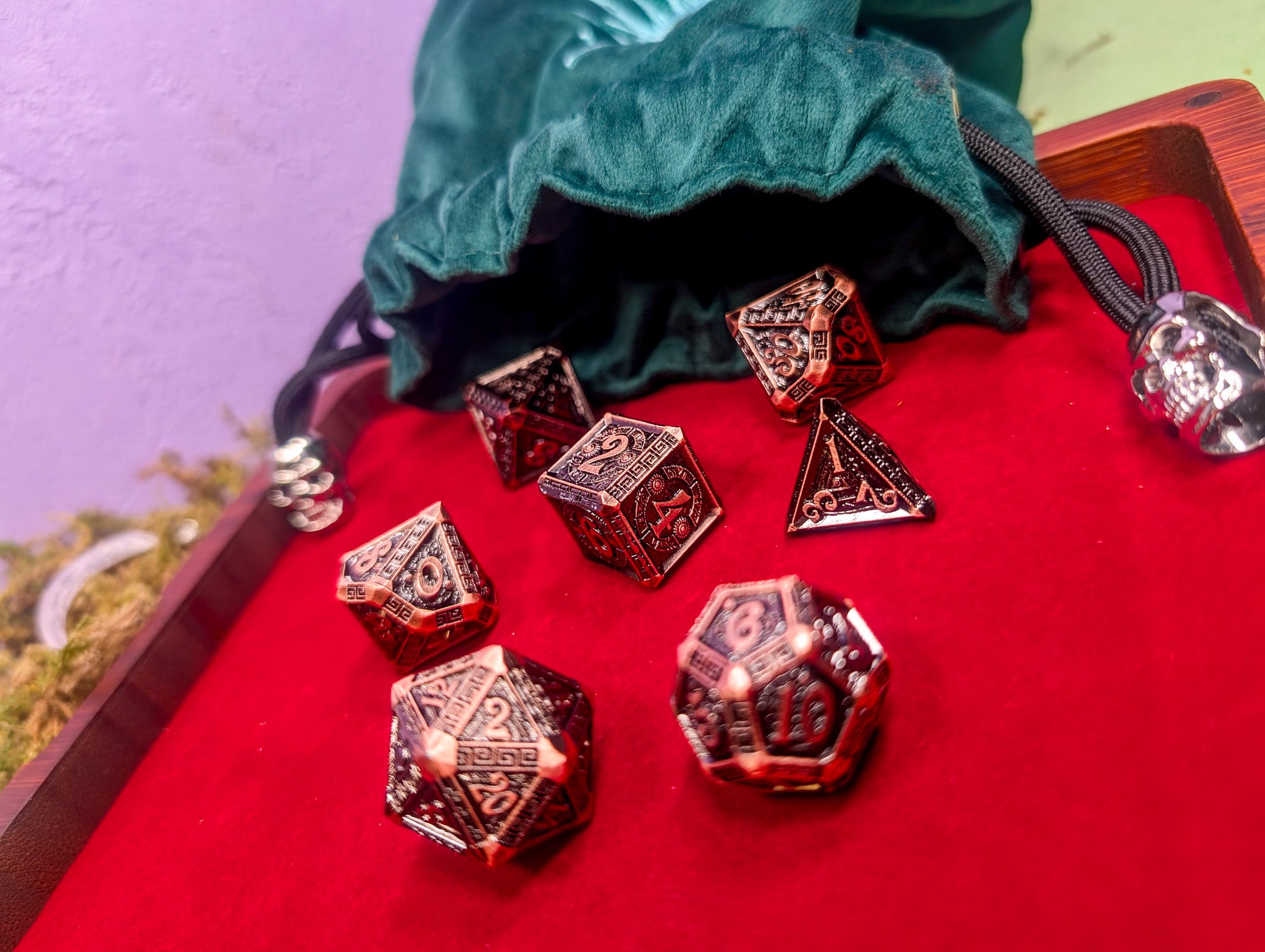 Roman Empire | Metal Mythos Dice Set