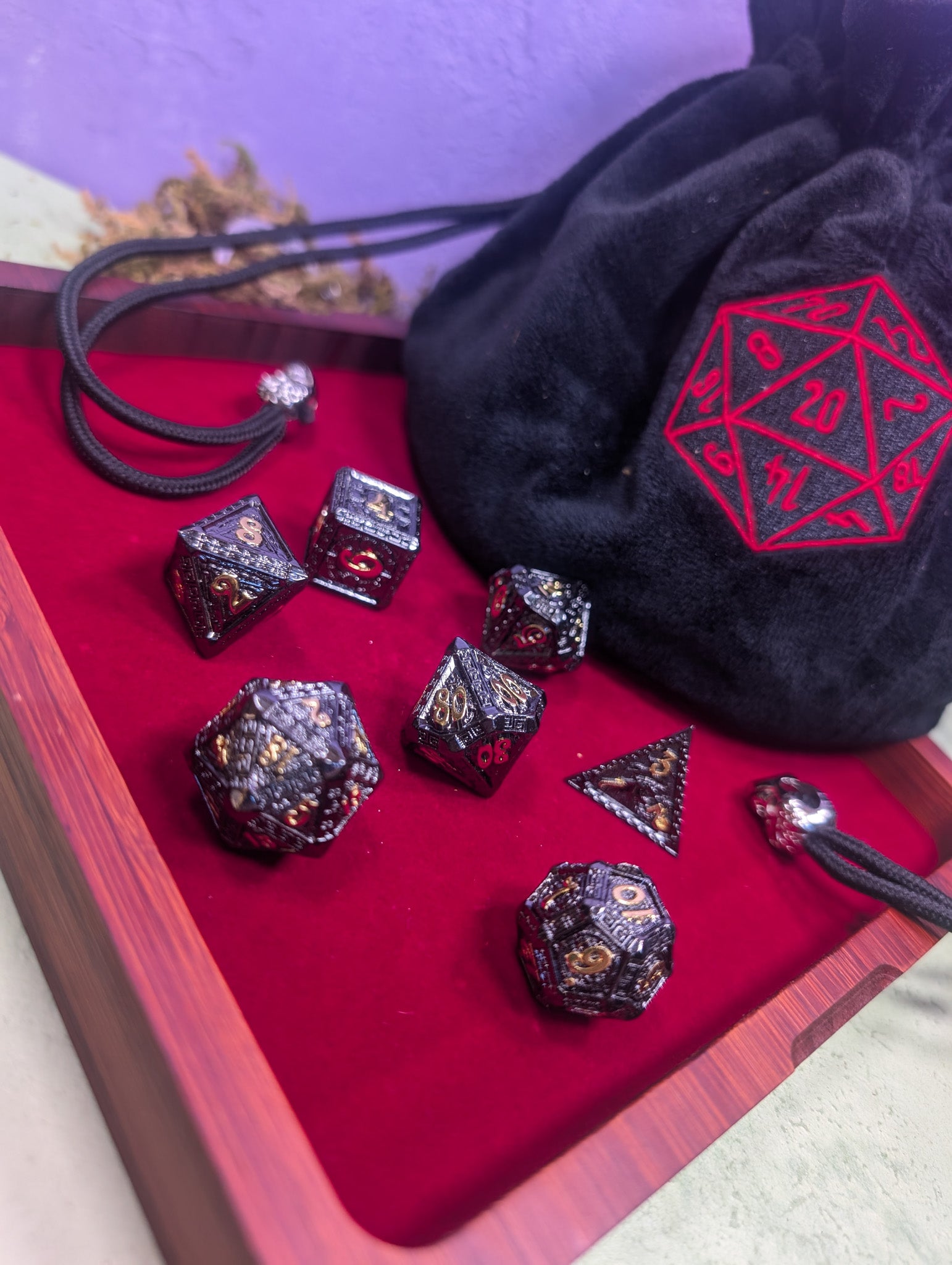 Hades Edict | Metal Mythos Dice Set