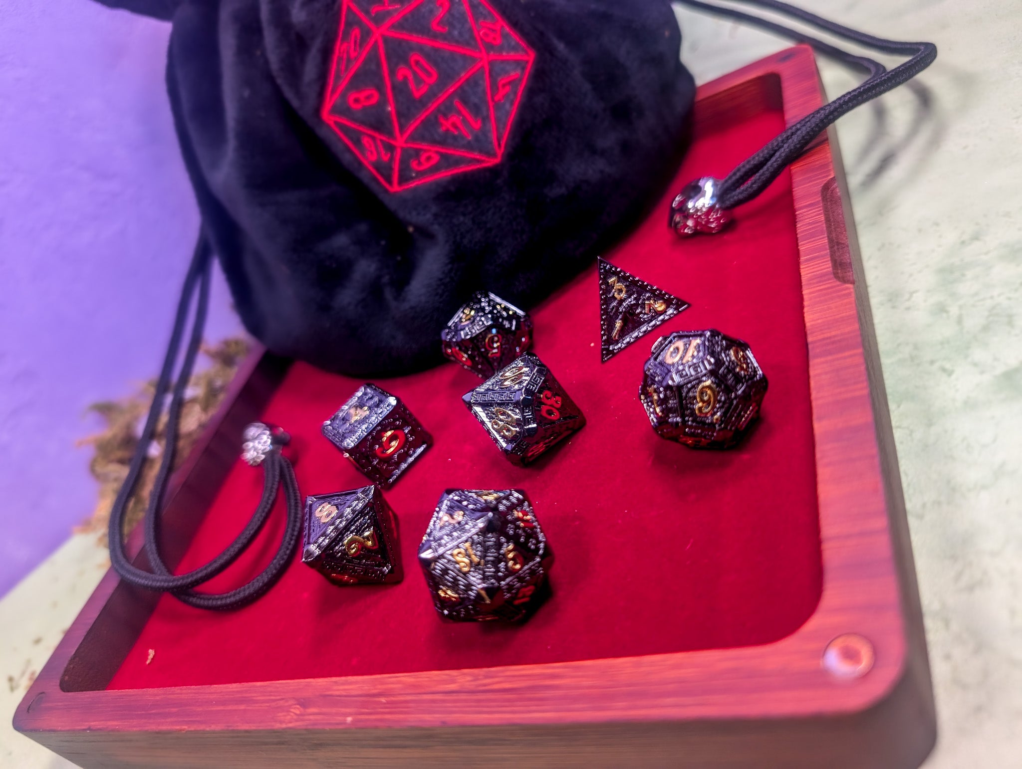 Hades Edict | Metal Mythos Dice Set