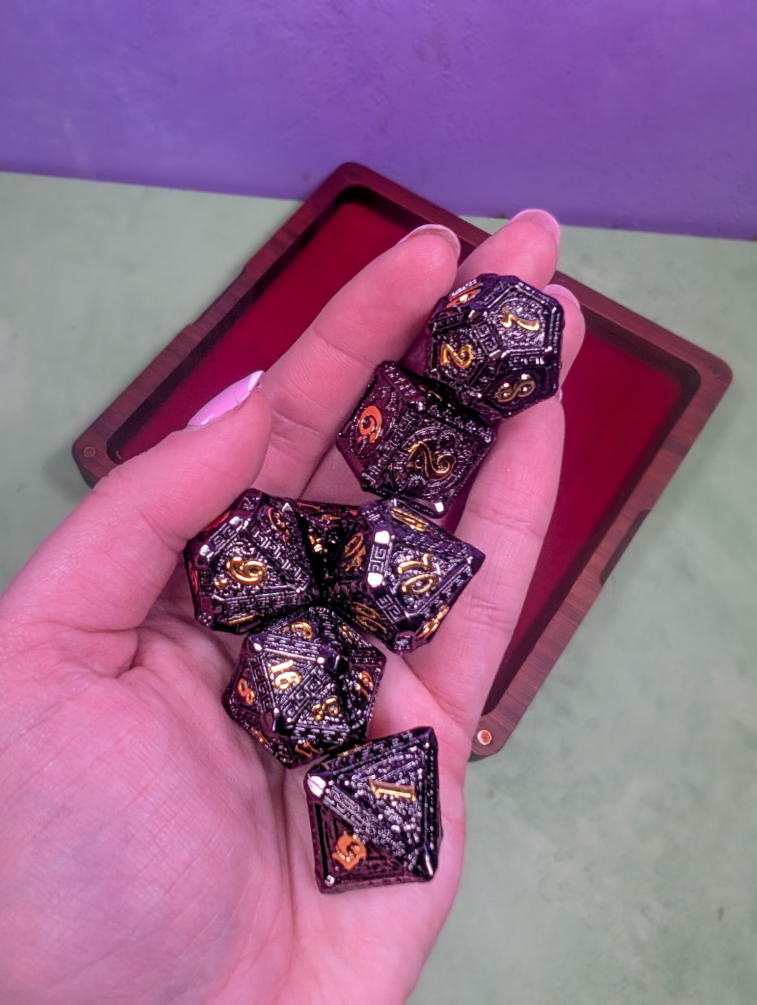 Hades Edict | Metal Mythos Dice Set