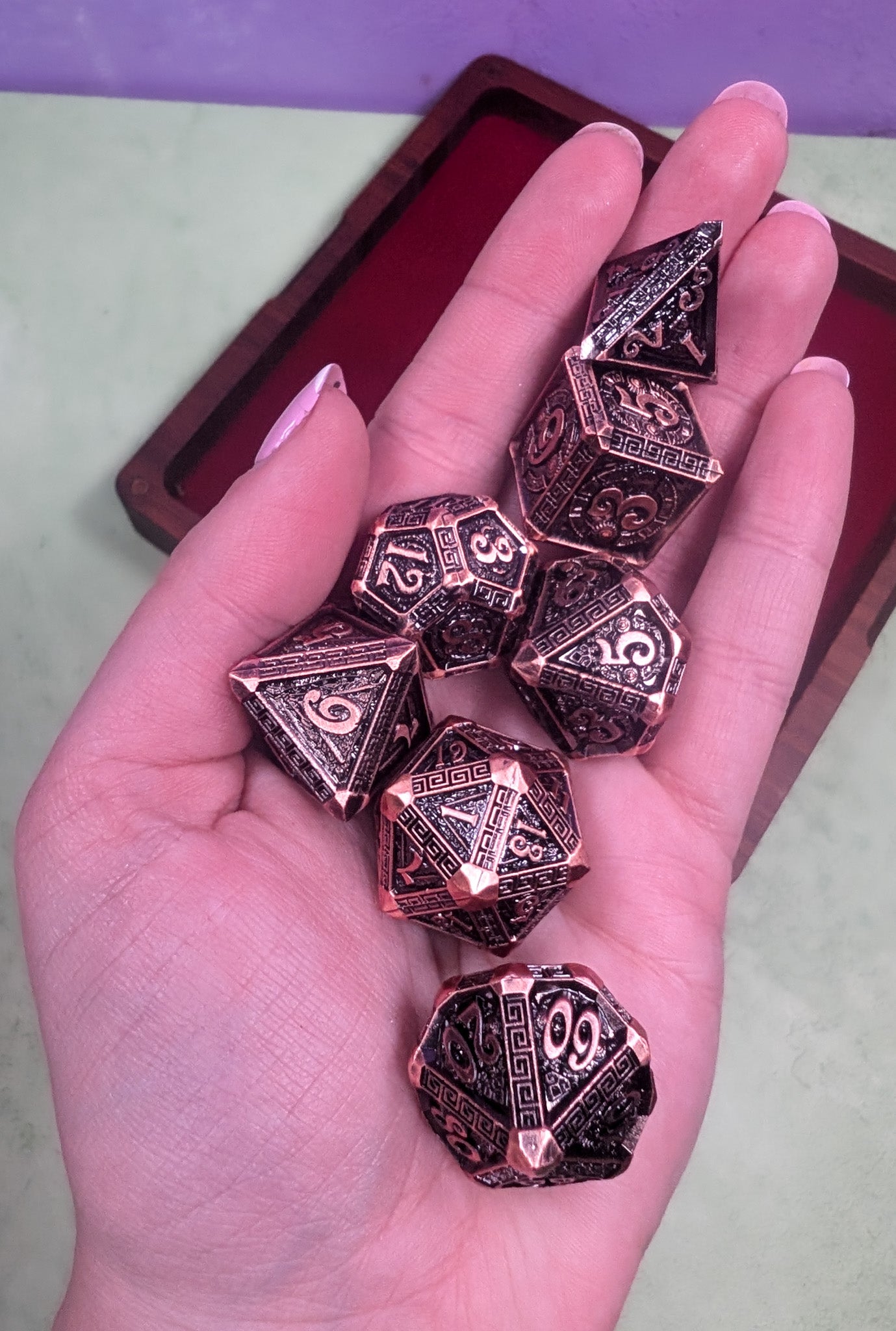 Roman Empire | Metal Mythos Dice Set