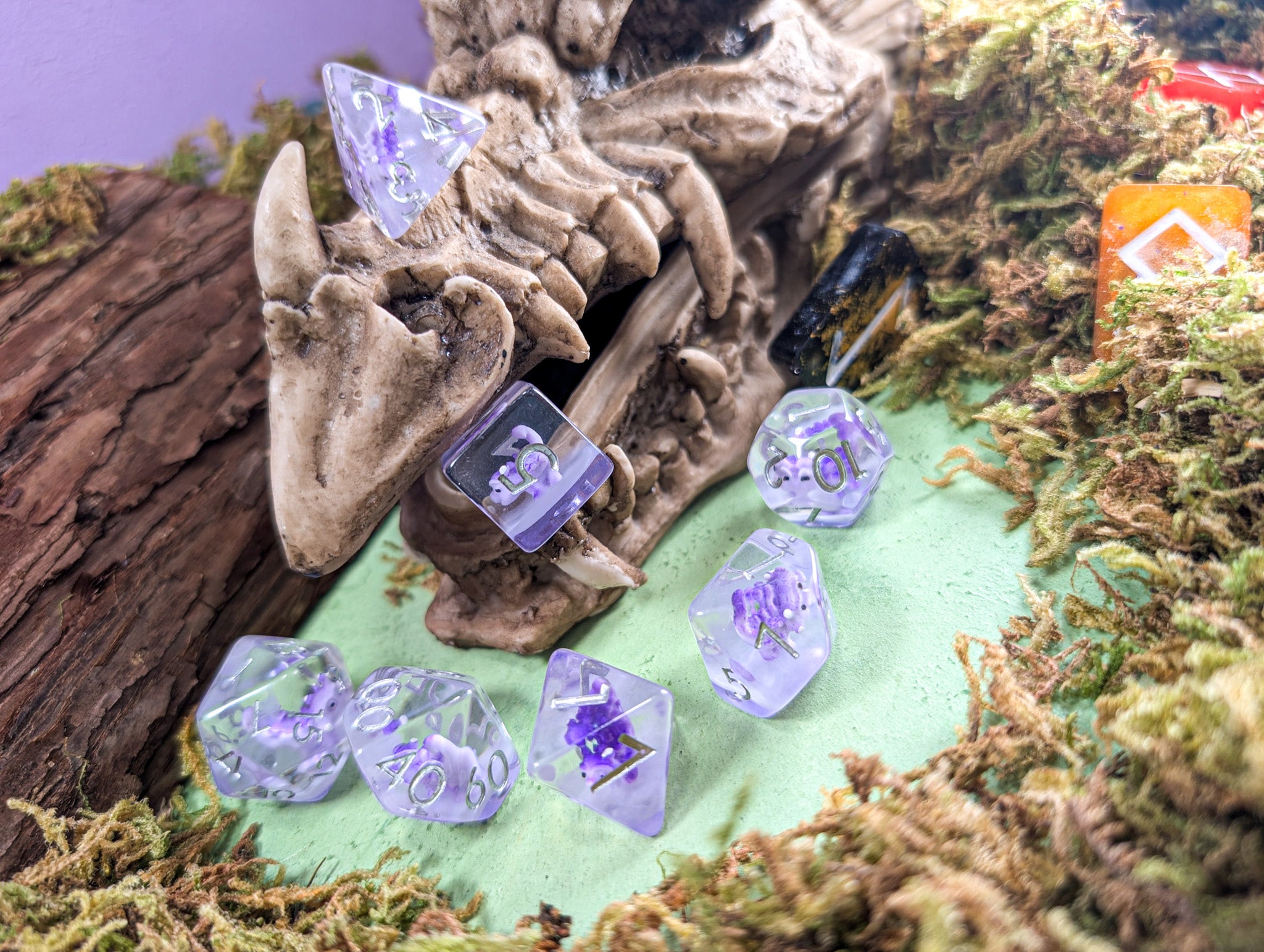 Ankylosaurus Dino Inclusion Dice Set