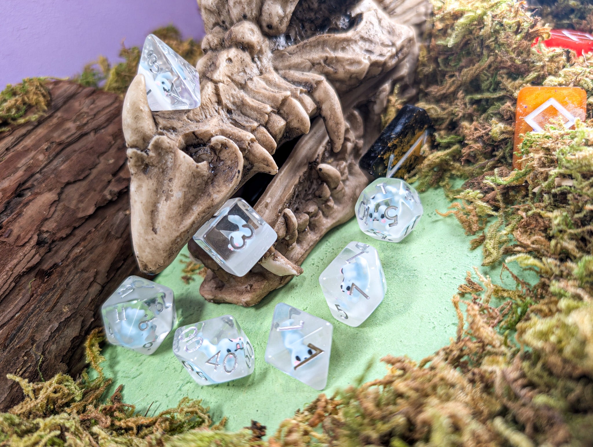 Seal Filled Dice