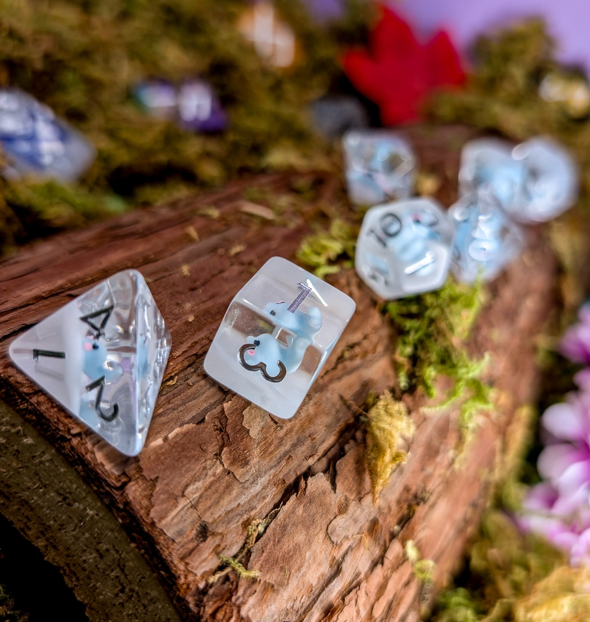Seal Filled Dice
