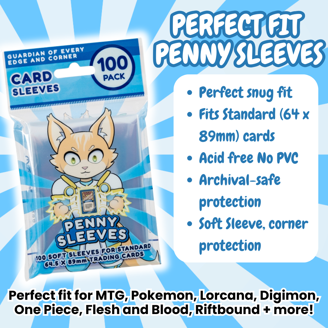 Product Details for Perfect Fit Card Sleeves in Cartoon Packaging