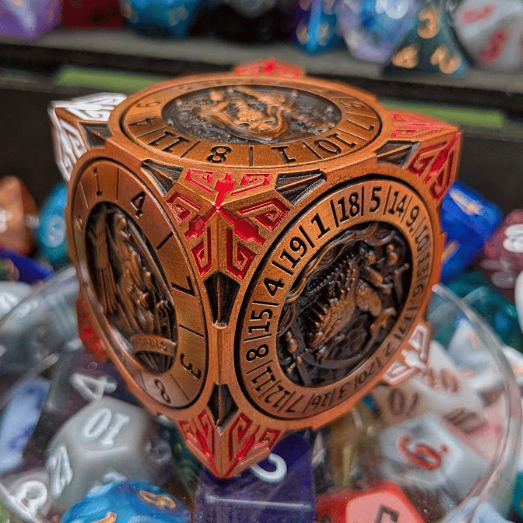 Eldercube Dice Fidget Cube
